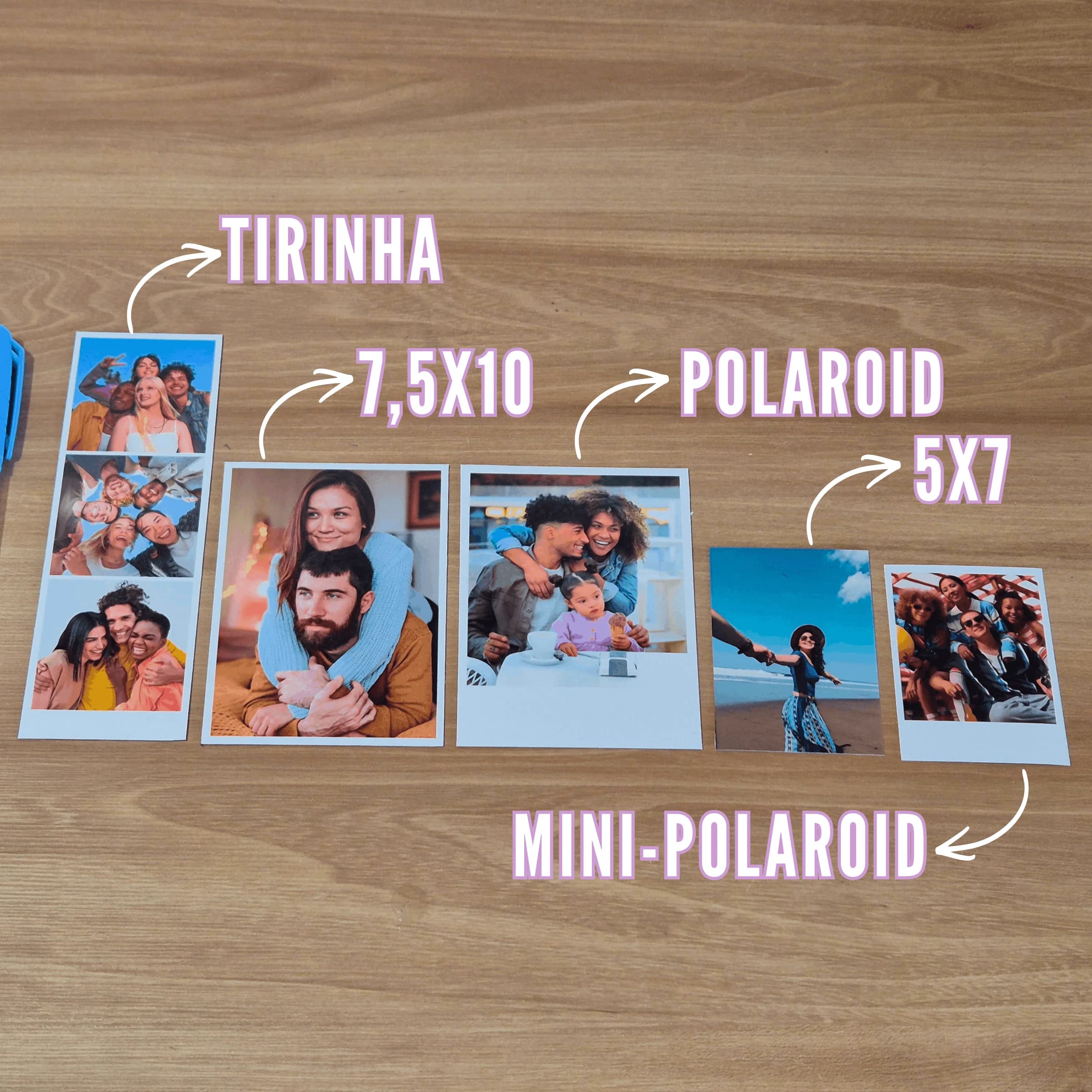 Foto Polaroid 7,5x10cm c/ Spotify 3
