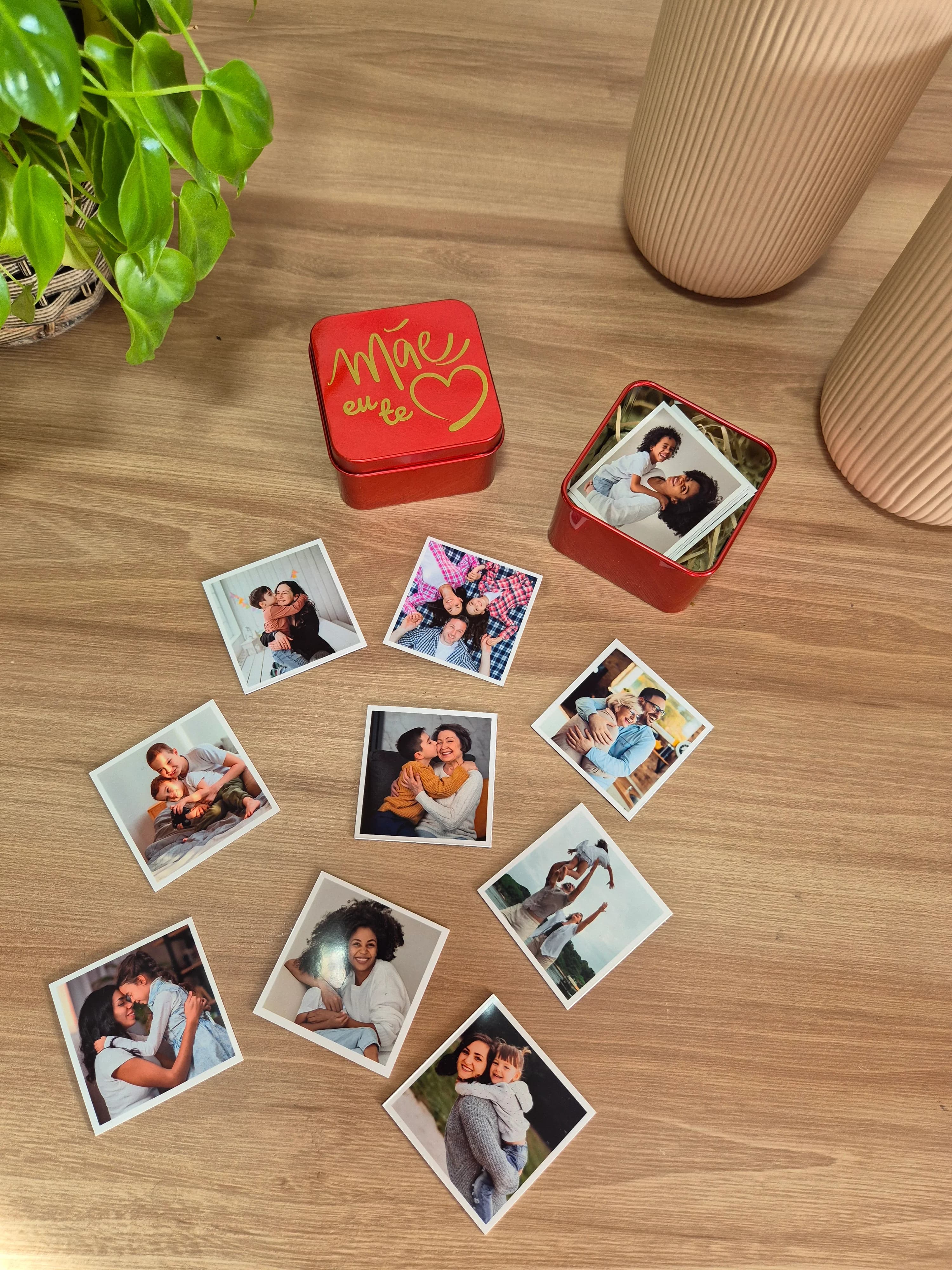 Lata Mãe com 18 imãs 5x5cm 3